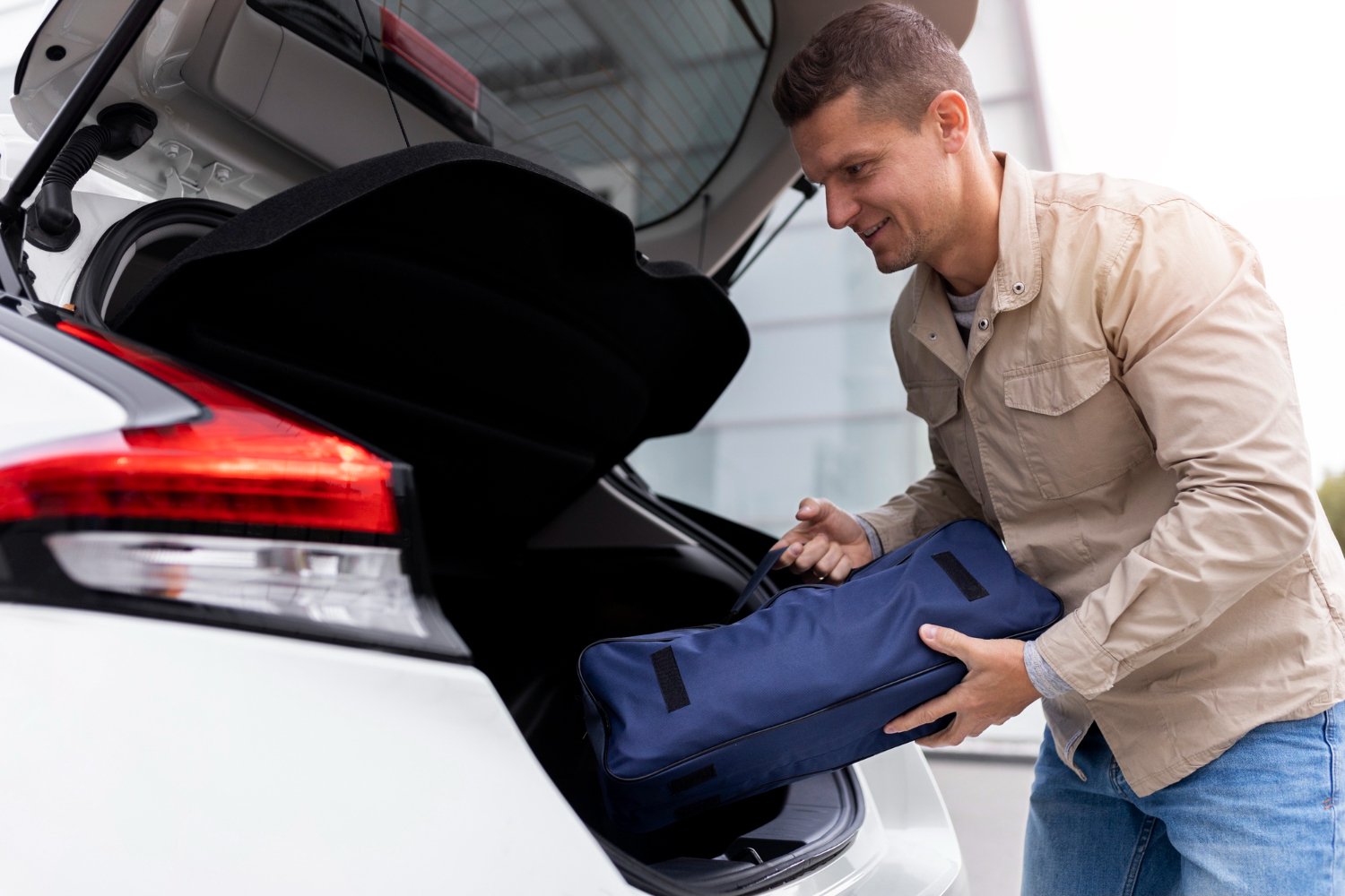 Quanto de peso o carro pode carregar de bagagem?